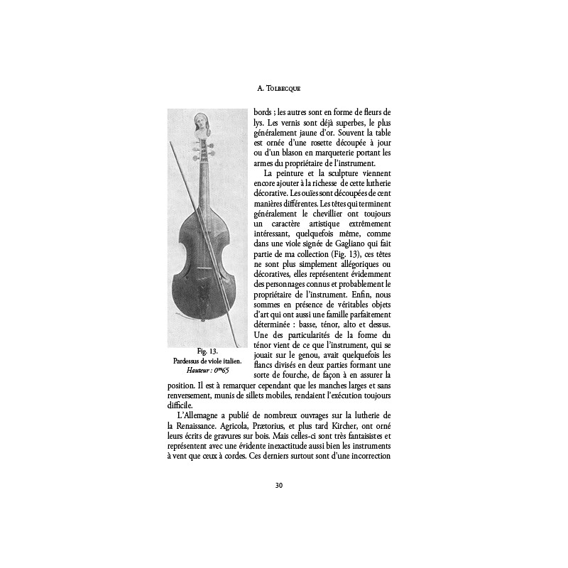 Violon, l'éloge de l'erreur dans l'art du luthier