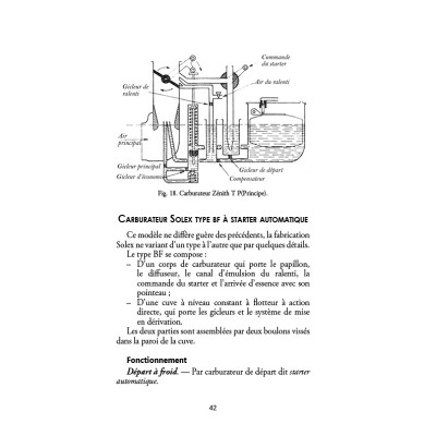 A.B.C. du carburateur