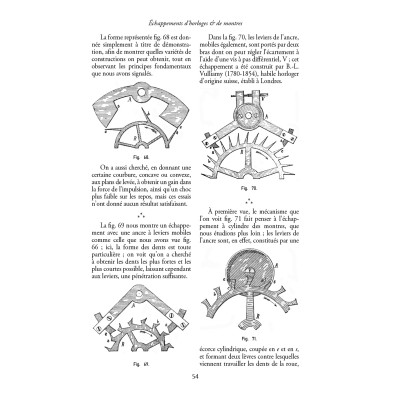 Échappements d'horloges et de montres