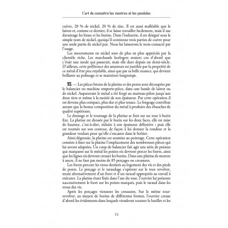 L'art de connaître et soigner les montres et les pendules