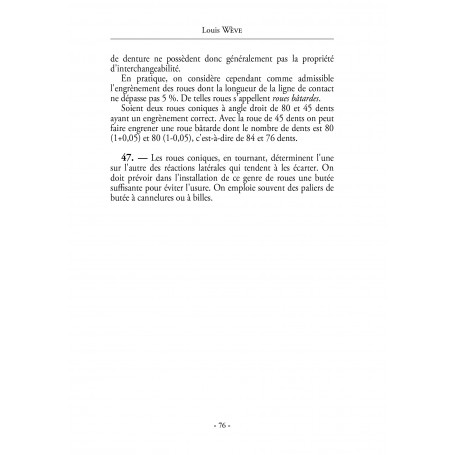 Traité pratique du tracé et de la taille des engrenages