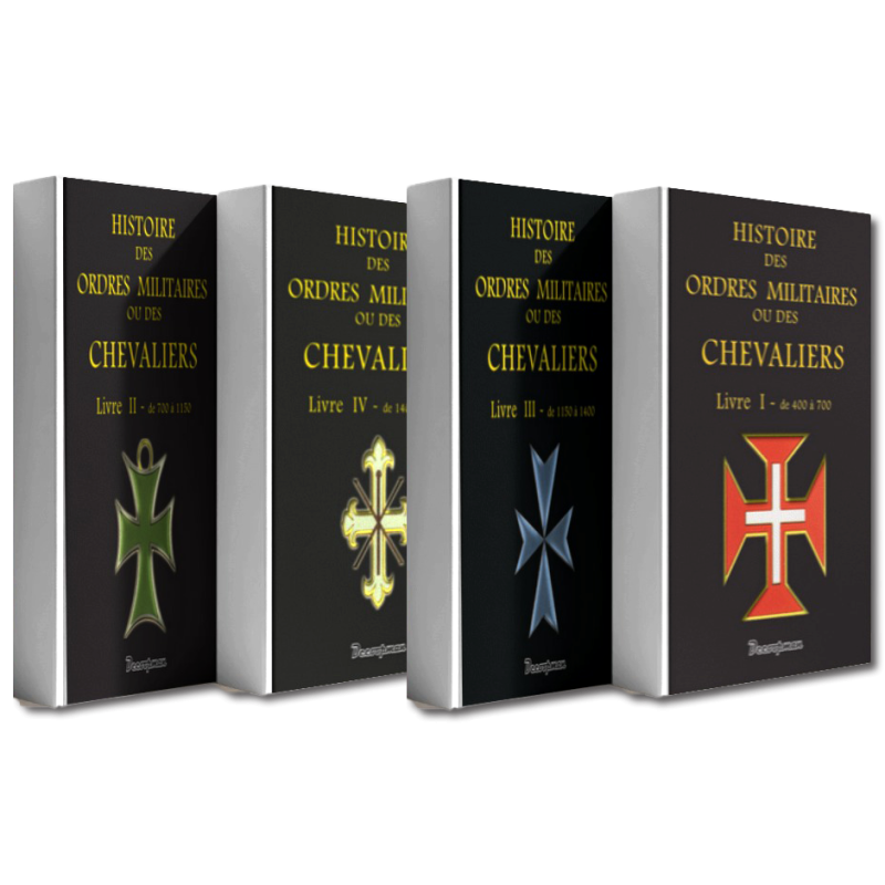 Pack "Histoire des Ordres militaires" - 4 vol.