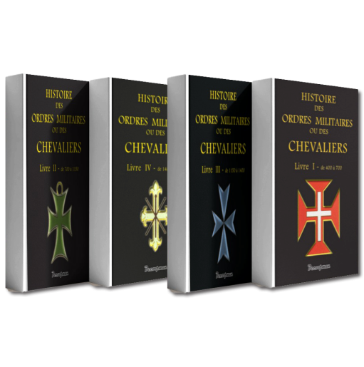Pack "Histoire des Ordres militaires" - 4 vol.