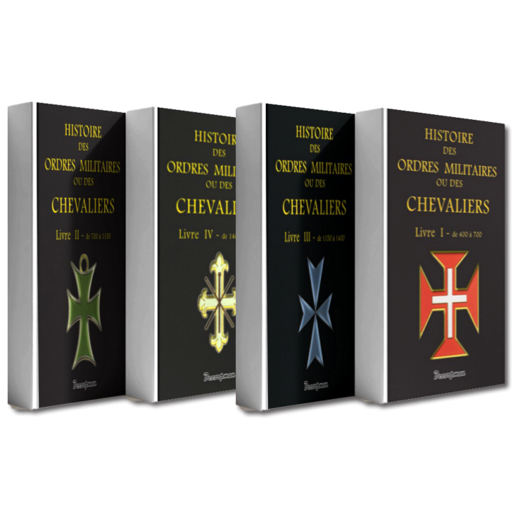 Pack "Histoire des Ordres militaires" - 4 vol.