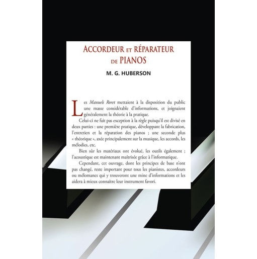 Accordeur et réparateur de pianos