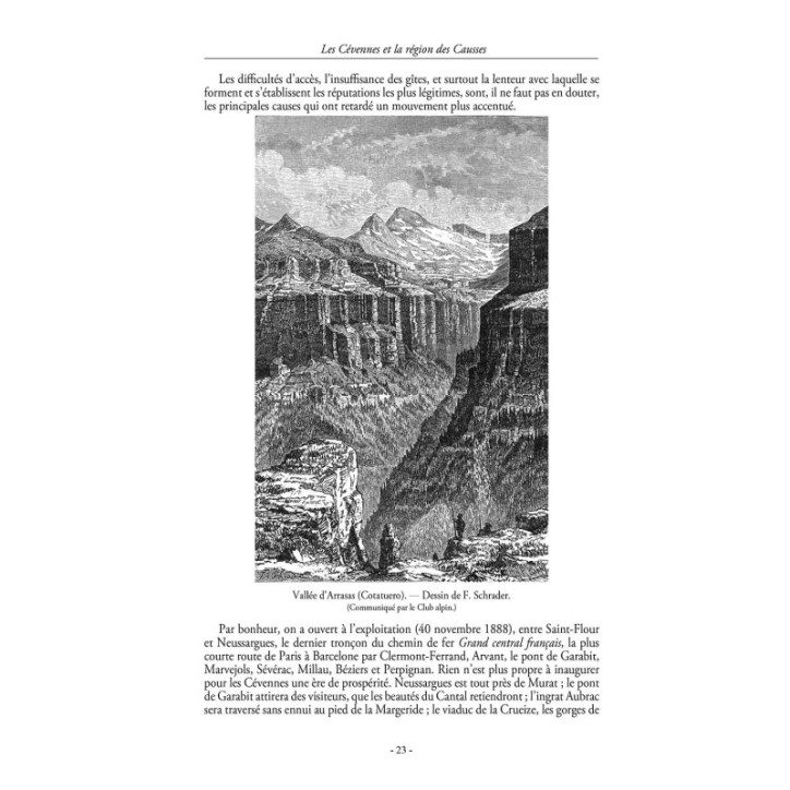 Les Cévennes et la région des Causses