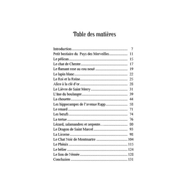 Paris alchimique - Bestiaire