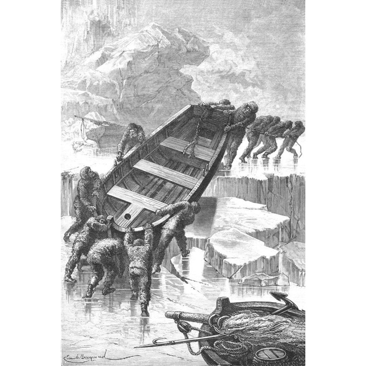 Voyage de la Germania et la Hansa au Pôle Nord