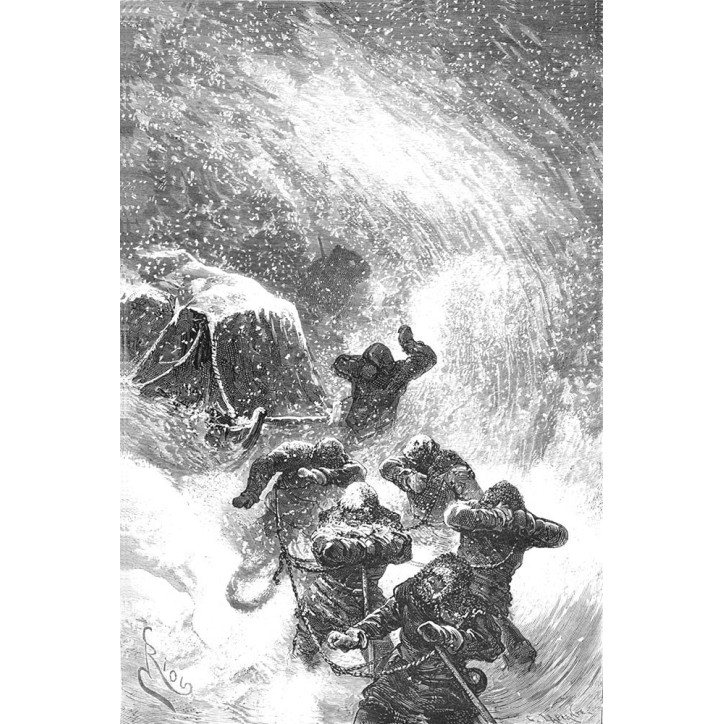 Voyage de la Germania et la Hansa au Pôle Nord