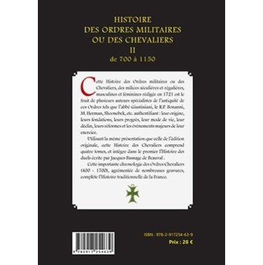 Histoire des ordres militaires - Tome 2