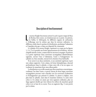 Le moteur sans soupape Knight