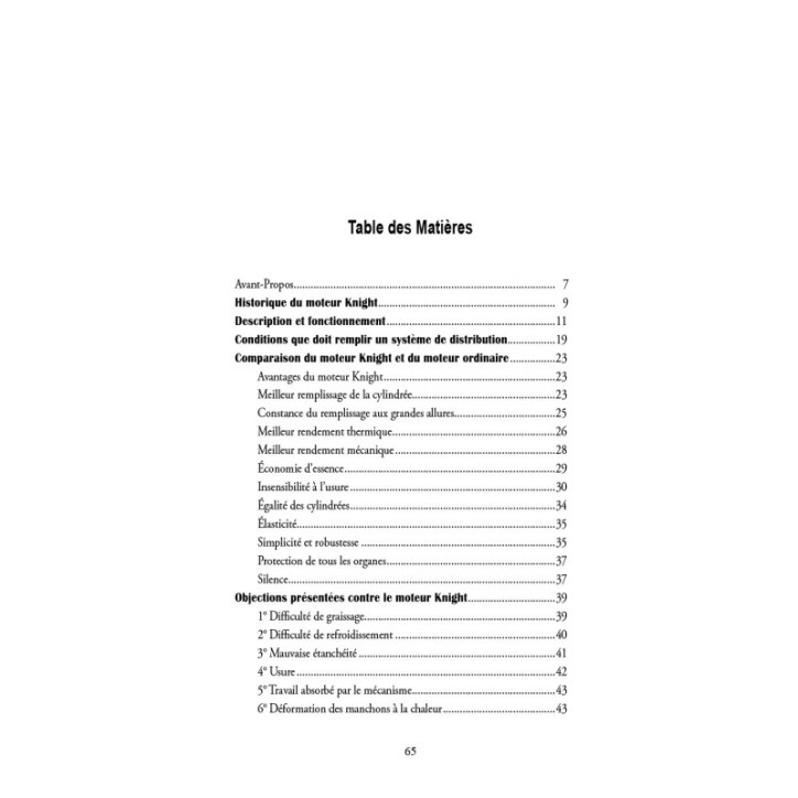 Le moteur sans soupape Knight