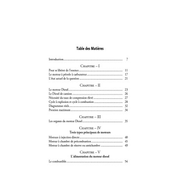Le moteur Diesel d'automobiles