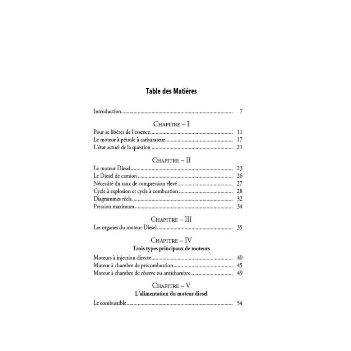 Le moteur Diesel d'automobiles