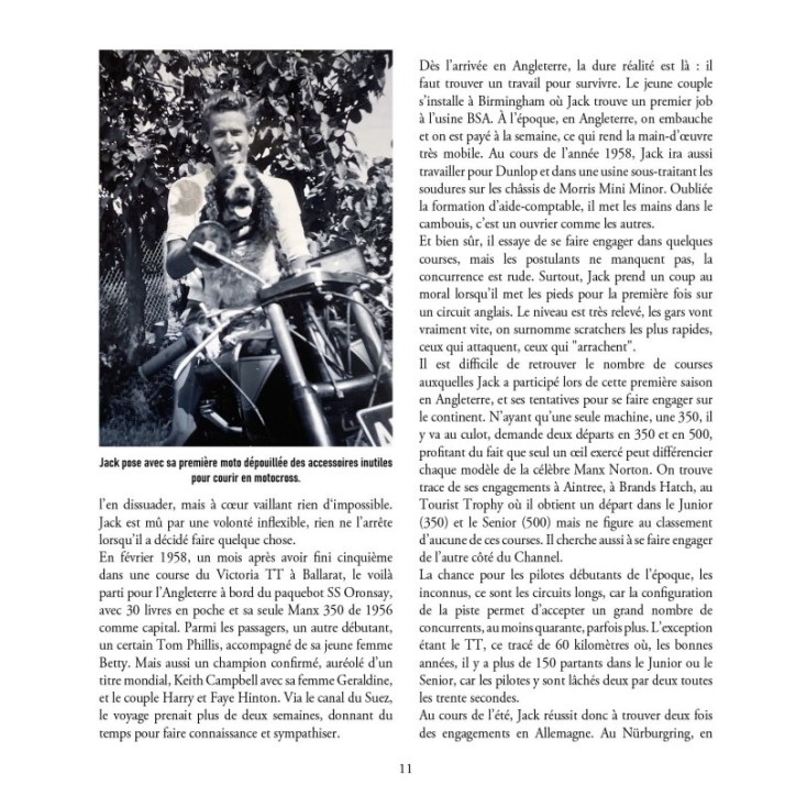 Jack FINDLAY - Une vie au Continental Circus