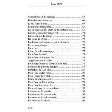 L'oeuvre alchimique du pape Jean XXII