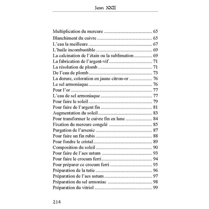 L'oeuvre alchimique du pape Jean XXII