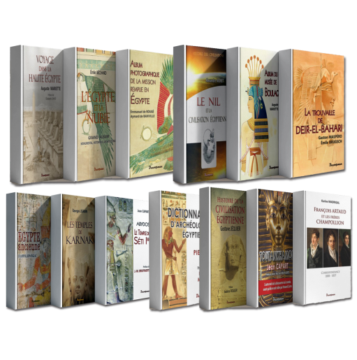 Pack "Égyptologie" - 13 vol.