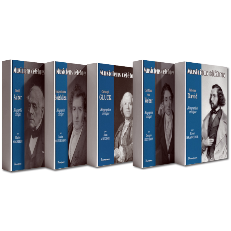 Pack "Musiciens célèbres" - 5 vol.