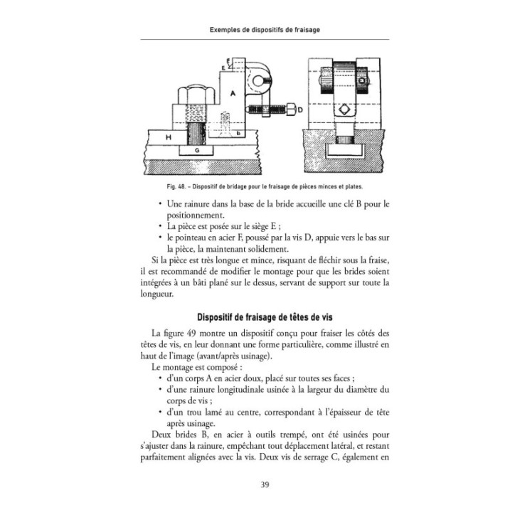 Dispositif de bridage pour fraiseuses