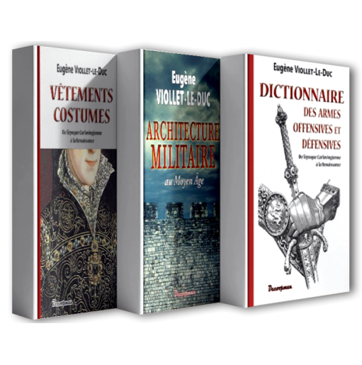 Pack "Viollet-le-Duc" - 3 vol.