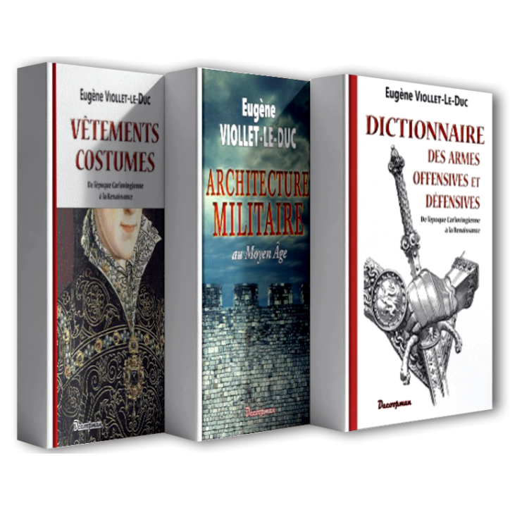 Pack "Viollet-le-Duc" - 3 vol. Pack "Viollet-le-Duc" - 3 vol.
