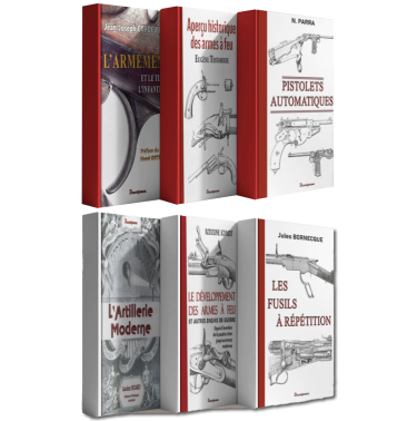 Pack "Armes à feu" - 6 vol.