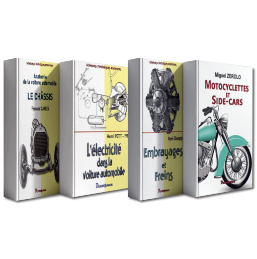 Pack "Auto/Moto" - 4 vol.