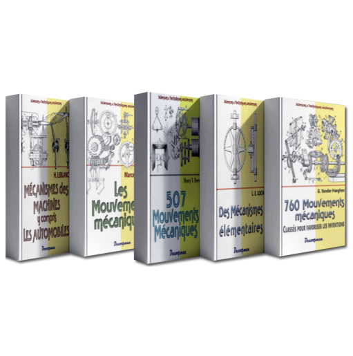 Pack "Mouvements mécaniques" - 5 vol.