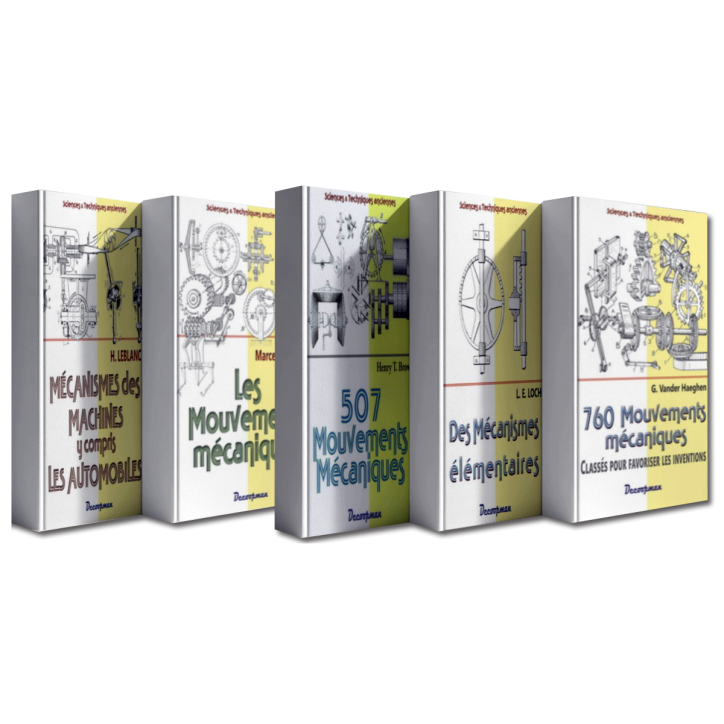 Pack "Mouvements mécaniques" - 5 vol.