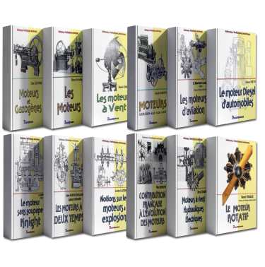 Pack "Moteurs" - 12 vol.