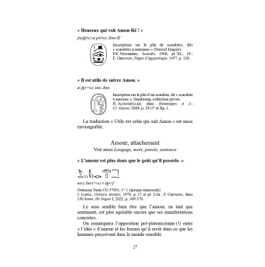 Proverbes et dictons de l'Égypte ancienne