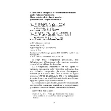 Proverbes et dictons de l'Égypte ancienne