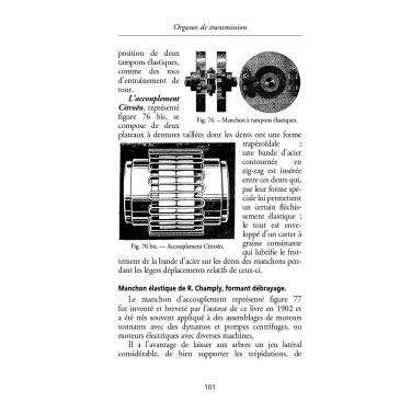 Organes de transmission