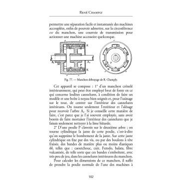 Organes de transmission