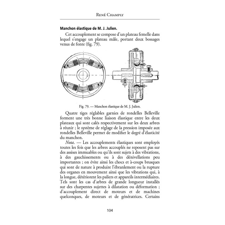 Organes de transmission