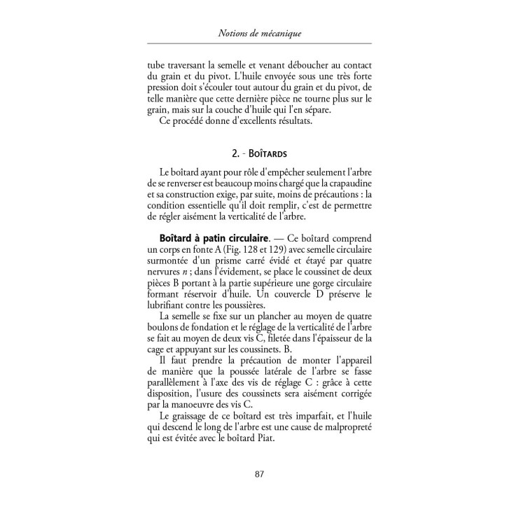 Notions de technologie mécanique