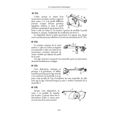 760 Mouvements mécaniques