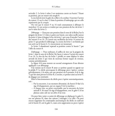 Les mécanismes des machines