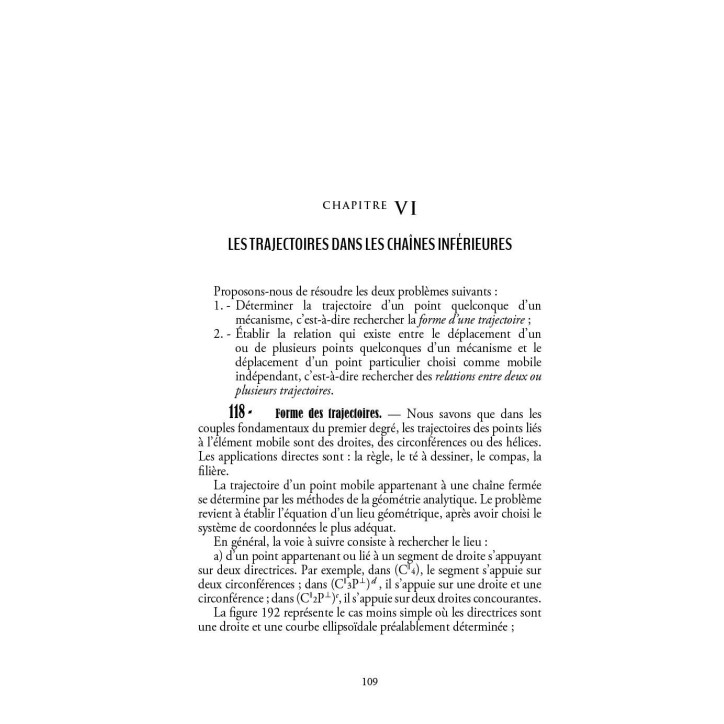 Les mouvements mécaniques