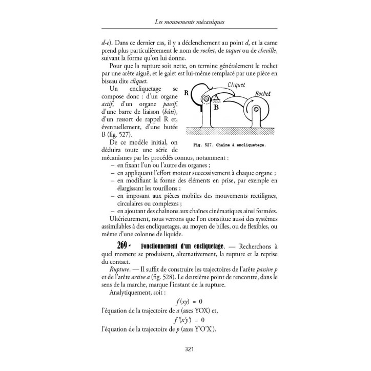 Les mouvements mécaniques