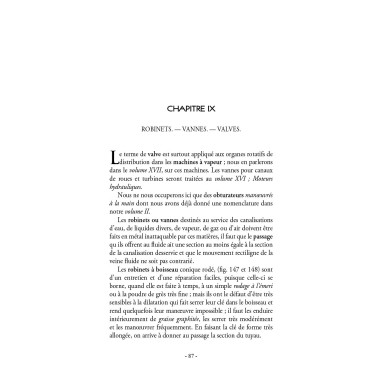 Organes auxiliaires des machines