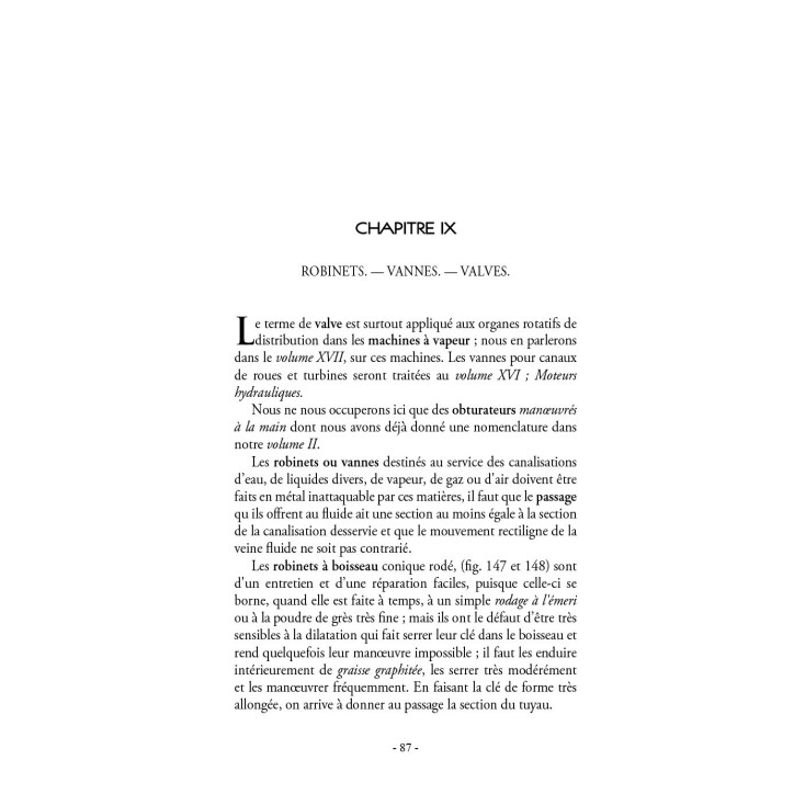Organes auxiliaires des machines