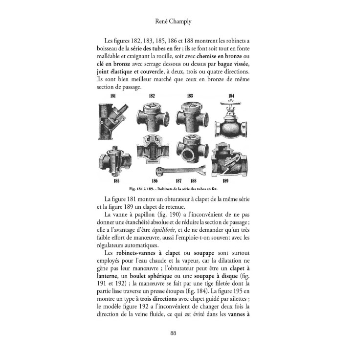 Organes auxiliaires des machines