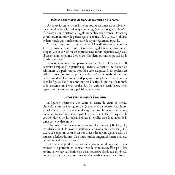 Conception et usinage de cames Conception et usinage de cames