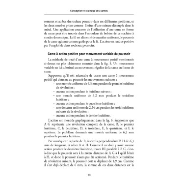 Conception et usinage de cames