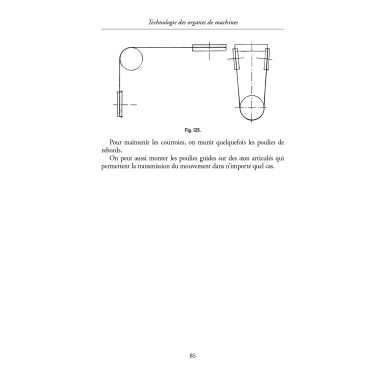 Technologie des organes de machines