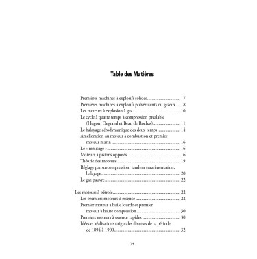 Contribution française à l'évolution des moteurs