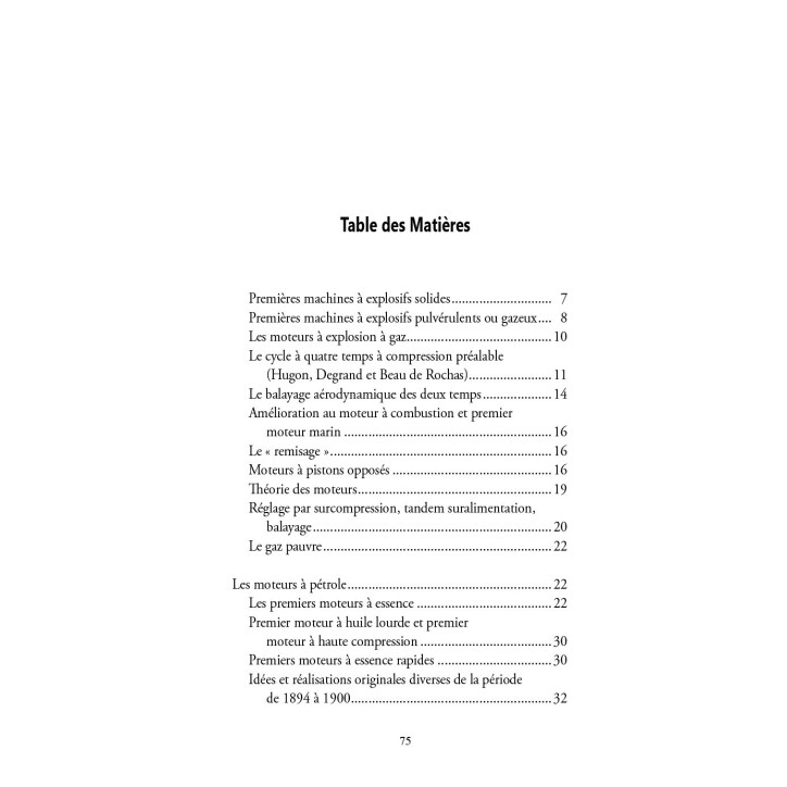 Contribution française à l'évolution des moteurs