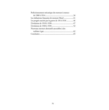 Contribution française à l'évolution des moteurs